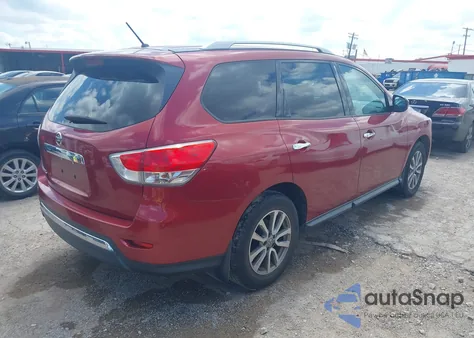 2015 Nissan Pathfinder S from USA, damaged, VIN 5N1AR2MNXFC696753
